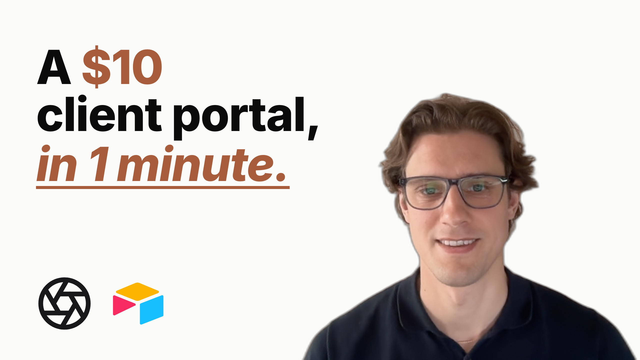 Build an Airtable client portal in under a minute
